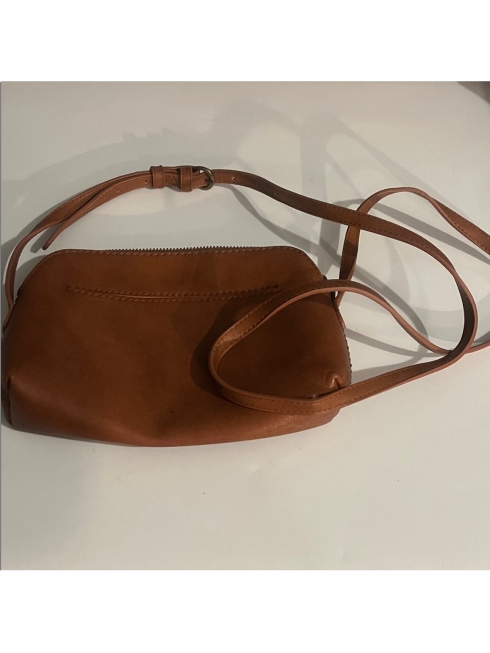 Universal Thread Brown Leather Crossbody Sling Bag